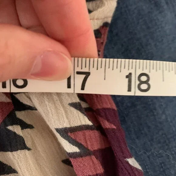 Billabong Davenport Aztec Tribal Print Dress Womens SIze Large - Picture 8 of 8